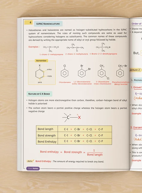 A chemistry page with reaction tables