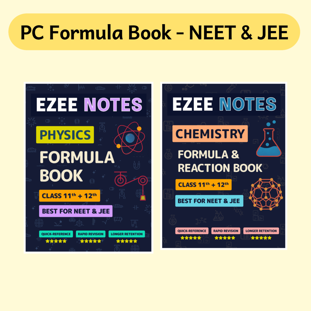 Physics + Chemistry Formula Book - For NEET and JEE